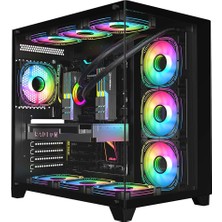 Xaser Sword X52 Ryzen 7 5700X 32GB Ram 1tb M.2 Nvme SSD 8gb RTX5060 Sıvı Soğutmalı 27" 180Hz Performans Masaüstü Oyuncu Bilgisayarı