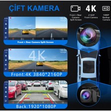 X1 Ekranlı Carplay Apple Android Uyumlu 10.2 Inç 4K Görüntü Arka/ön Görüş Kameralı Araç Ekranı