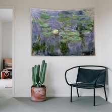 Water Lilies Duvar Örtüsü - 100 cm x 135 cm
