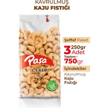 Kavrulmuş Kaju Fıstığı 250 gr X 3 Adet (750 GR)
