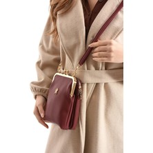 Pisa Burslu Kadın Çapraz Çanta – Gold Klipsli, Şık ve Fonksiyonel Omuz Çantası BP-4860O