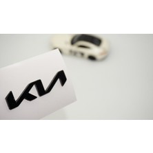 Dk Tuning Direksiyon Siyah Logo Amblem Arma Kia ile Uyumlu