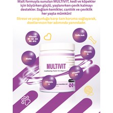 Multivit 120G Chew Tablet Kediler İçin Kemik Gelişimi Desteği