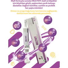 Multivit 30ML Malt Kediler Için Kemik Gelişimi Desteği