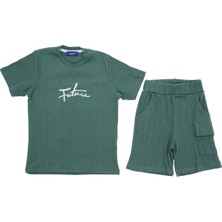 Erkek Çocuk Şort Takım Baskılı