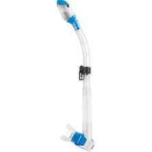 Cressi Supernova Dry Şnorkel Clear-Blue
