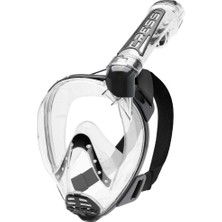 Cressi Duke Tam Yüz Maske Clear-Black M - L