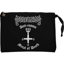 Dissection The Past Is Alive Siyah Clutch Astarlı Cüzdan / El Çantası