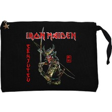 Iron Maiden Senjutsu Siyah Clutch Astarlı Cüzdan / El Çantası