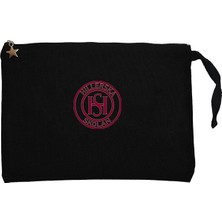 Young Royals College Siyah Clutch Astarlı Cüzdan / El Çantası