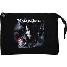 Kamelot Haven Siyah Clutch Astarlı Cüzdan / El Çantası
