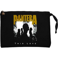 Pantera This Love Siyah Clutch Astarlı Cüzdan / El Çantası