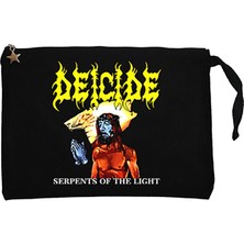 Deicide Serpents Of The Lıght Siyah Clutch Astarlı Cüzdan / El Çantası