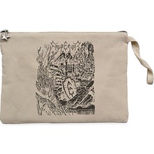 Emperor Band Essential Krem Clutch Astarlı Cüzdan / El Çantası