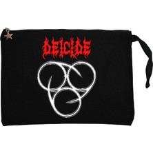 Deicide Insineratehymn Siyah Clutch Astarlı Cüzdan / El Çantası