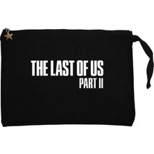 The Last Of Us 2 Text Siyah Clutch Astarlı Cüzdan / El Çantası