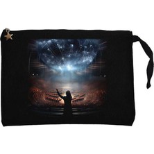 Imagine Orchestral Siyah Clutch Astarlı Cüzdan / El Çantası