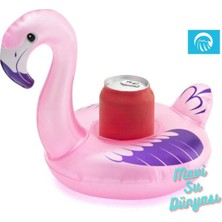 Serenity Haven Şişme Deniz Bardaklık, Havuz Bardaklık Açık Pembe Desenli- Mavi Su Dünyası