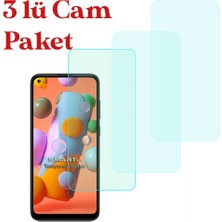Samsung Galaxy A60 Uyumlu Temperli Kırılmaz Cam Ekran Koruyucu 3 Lü Set