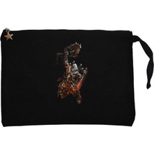 Diablo Iıı Hellfire World Of Warcraft Siyah Clutch Astarlı Cüzdan / El Çantası