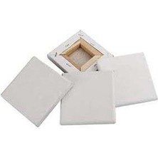 Decomor Tuval Beyaz 10X10 cm