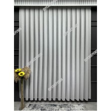 Larin Süper Lüx,desensiz,üst Kalite,salon Tülü,zarif,şık,tül,ütü Istemez,yıka As,1*3 Sık,pileli