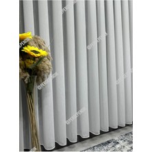 Larin Süper Lüx,desensiz,üst Kalite,salon Tülü,zarif,şık,tül,ütü Istemez,yıka As,1*3 Sık,pileli