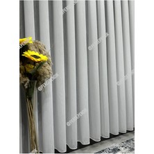 Larin Süper Lüx,desensiz,üst Kalite,salon Tülü,zarif,şık,tül,ütü Istemez,yıka As,1*3 Sık,pileli