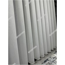 Larin Süper Lüx,desensiz,üst Kalite,salon Tülü,zarif,şık,tül,ütü Istemez,yıka As,1*3 Sık,pileli