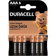 Nessiworld Duracell 6'lı Aaa Ince Kalem Pil