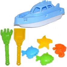 Serenity Haven Mavi Filede Plastik Gemi