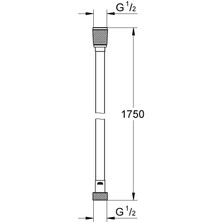 Grohe Silverflex Duş Hortumu Grh 28388KF1
