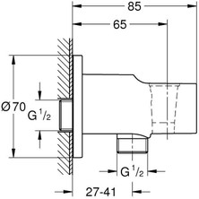 Grohe Tempesta Duvar Bağlantı Dirseği Grh 28628001