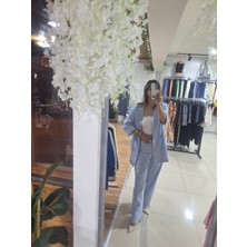 Bebe Mavisi Keten takım yetim kol