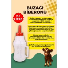 10 Adet Buzağı Biberon Dana Süt Biberonu 2.5 Litre Büyükbaş Inek Sığır Manda Yavrusu Için Süt Içirme