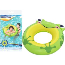Bestway Sevimli Yüzen Kurbağa Yüzme Simidi 80 cm