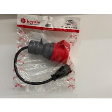 Bemis - Cee Norm Adaptör 3x2,5 Ttr 1/16A Fış - 5/32A Prız (30CM Kablolu) - BKT-0111-2211