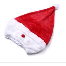 Vivaverse Noel Baba Motosiklet Kask Peluş- Yılbaşı Şapkası