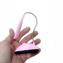LED Masa Lambası Ders Çalışma Kitap Okuma Lambası Pilli Başucu Lamba