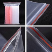 Kalbi Ticaret Kilitli Torba 13X16 cm 100'LÜ Kilitli Naylon Poşet Şeffaf Torba