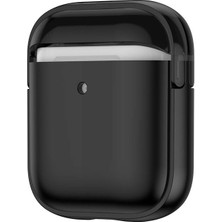 Airpods Uyumlu Tstk Airbag 36 Darbelere Karşı Dayanıklı Kılıf-Siyah