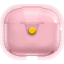 Airpods 3. Nesil Uyumlu Tstk Airbag 33 Darbelere Karşı Dayanıklı Magnetik Kılıf-Pembe