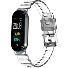 Xiaomi Mi Band 6 Krd-27 Uyumlu Kordon Tstk - Renksiz