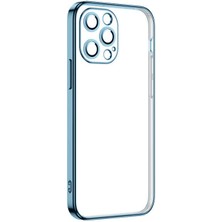 iPhone 12 Pro Kılıf Tstk Krep Kapak-Mavi