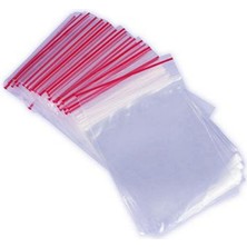 Kalbi Ticaret Kilitli Torba 5x5 cm 100'LÜ Kilitli Naylon Poşet Şeffaf Torba