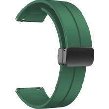 Gear S2 Krd-84 20MM Uyumlu Kordon Tstk - Yeşil