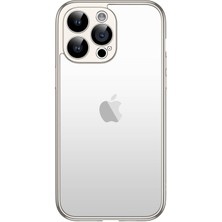 iPhone 15 Pro Uyumlu Tstk Kamera Korumalı Bontez Bumper-Titanyum