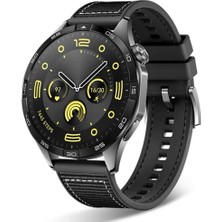 Xiaomi Amazfit Pace Uyumlu Tstk - KRD-102 22MM Silikon Kordon-Siyah