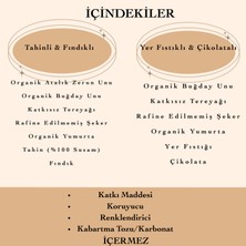 Tanışma Paketi(Tahinli Fındıklı& Yer Fıstıklıçikolatalı Kurabiye)