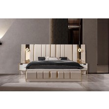 Alyans %100 Mdf Şömineli Yatak Odası Takımı